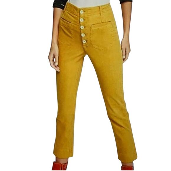 Free People 0 If you love something button fly high rise pant P 2882 - Picture 1 of 11